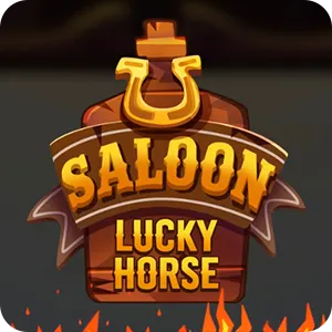 Saloon Lucky Horse