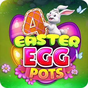 4 Easter Egg Pots