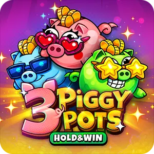 3 Piggypots: Hold&Win