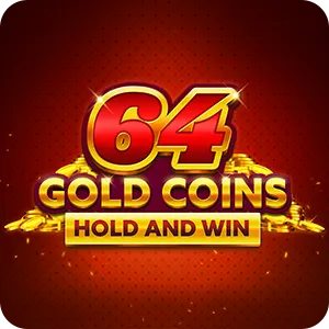 64 Gold Coins Hold and Win