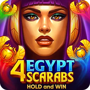 4 Egypt Scarabs