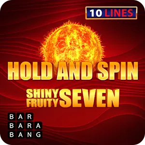 Shiny Fruity Seven 10 Lines Hold And Spin