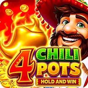 4 Chili Pots Hold and Win