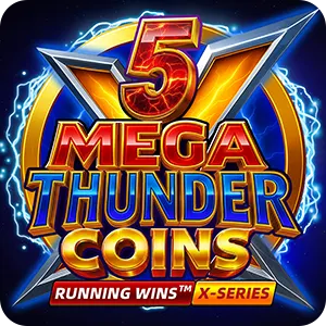 5 Mega Thunder Coins RUNNING WINS™